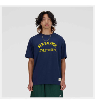 New Balance T-shirt Greatest Hits di abbigliamento sportivo blu scuro