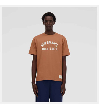 New Balance Sportswear T-shirt Grootste hits bruin