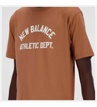 New Balance T-shirt Greatest Hits Sportswear marron