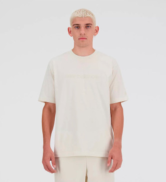 New Balance Koszulka graficzna Hyperdensity biała