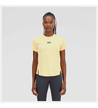 New Balance Impact Run AT N-Vent T-Shirt jaune