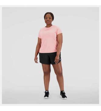 New Balance T-shirt rosa Impact Run