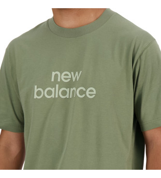 New Balance Camiseta Sport Essentials Lineal verde