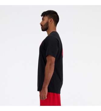 New Balance Camiseta Sport Essentials Logo negro