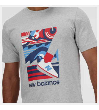 New Balance Sport Essentials Triathlon T-Shirt gris