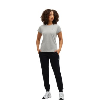New Balance T-shirt com pequeno logtipo cinzento