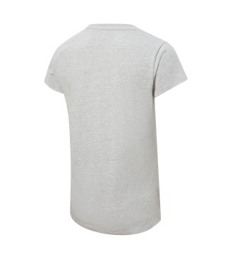 New Balance T-shirt com pequeno logtipo cinzento