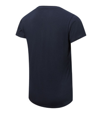 New Balance WT23600 schwarzes T-shirt