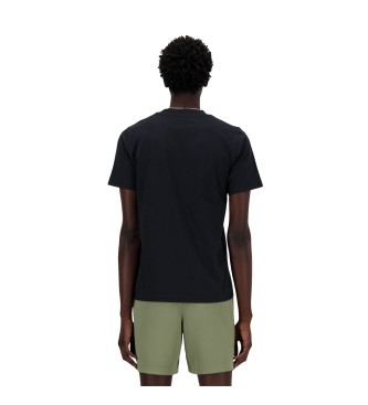 New Balance Sport Essentials Logo-T-Shirt schwarz