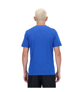 New Balance Camiseta con logotipo Sport Essentials azul