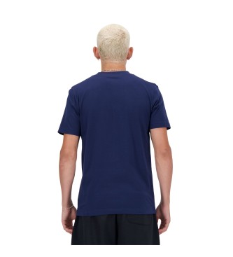 New Balance T-shirt con logo Sport Essentials blu scuro