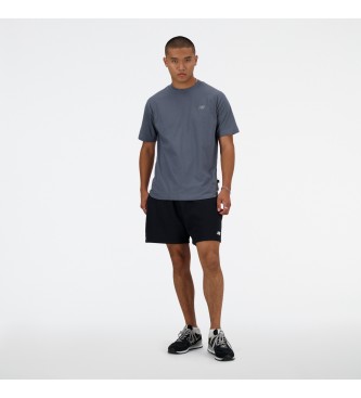 New Balance T-shirt grigia con logo Sport Essentials