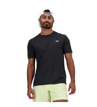 New Balance Camiseta de atletismo negro
