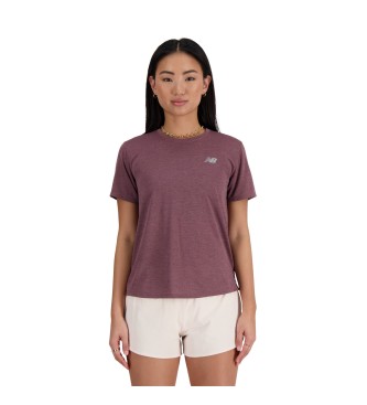 New Balance Athletics T-shirt maroon