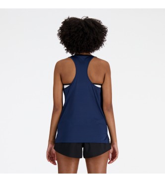 New Balance Essential marineblaues Tank-Top