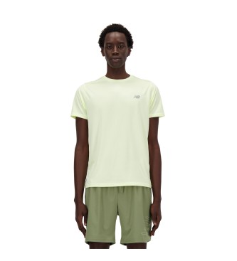 New Balance Camiseta deportiva esencial verde