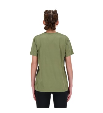 New Balance Essentieel sportshirt groen