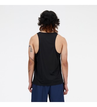 New Balance T-shirt desportiva Essentials preta