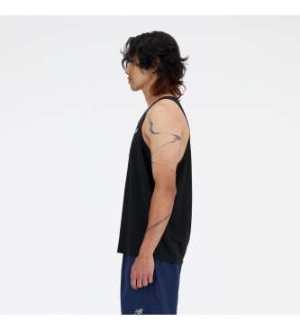 New Balance T-shirt desportiva Essentials preta