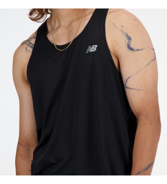 New Balance T-shirt desportiva Essentials preta