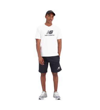 New Balance Essentials Stacked T-shirt vit