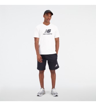 New Balance Essentials Stacked T-shirt wit