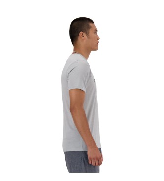 New Balance Koszulka Sport Essentials Heathertech w kolorze szarym