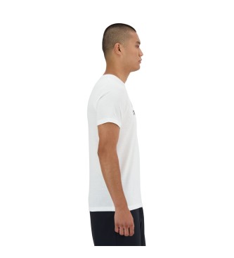 New Balance Koszulka Sport Essentials Heathertech biała