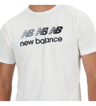 New Balance Sport Essentials Heathertech T-shirt vit