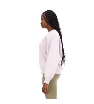 New Balance Essentials Fleece T-shirt med borstad rygg