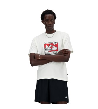 New Balance Koszulka Sport Essentials AD biała