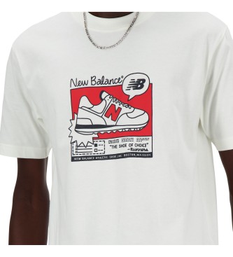 New Balance Camiseta Sport Essentials AD blanco