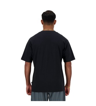 New Balance Sport Essentials Lineair T-shirt zwart