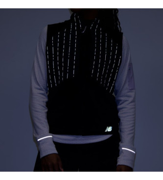 New Balance Gilet pieghevole luminoso Impact Run