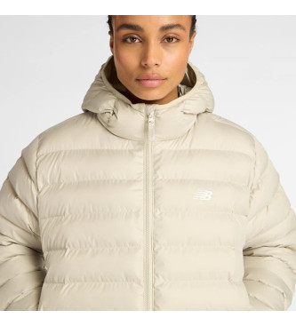 New Balance Puffer Sport Essentials Jacke beige