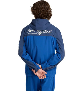 New Balance Reimagined Graphic Jacket blue