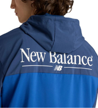 New Balance Reimagined Graphic Jacket blue