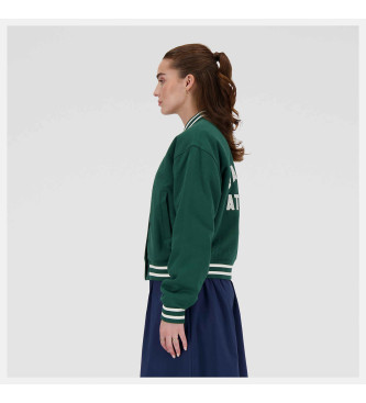 New Balance Chaqueta universitaria Greatest Hits de Sportswear verde