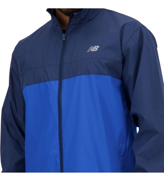 New Balance Niebieska kurtka sportowa Essential