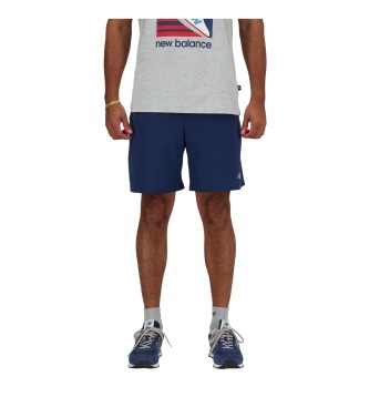 New Balance Navy Sports Essentials Shorts