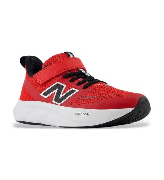 New Balance Fresh Foam 625 Bungee Lace Sneakers with Top Strap red