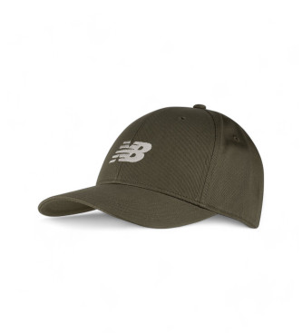 New Balance Gorra estructurada de 6 paneles verde