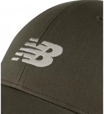 New Balance Strukturierte 6-Panel-Kappe grn