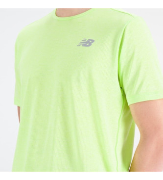 New Balance T-shirt Impact Run vert