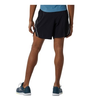 New Balance Pantaln corto Impacto Run 7 negro