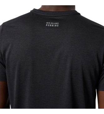 New Balance T-shirt Impact Run noir