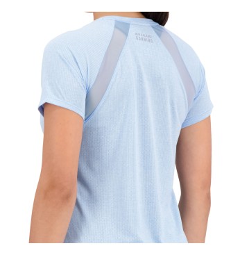 New Balance T-shirt blu Impact Run