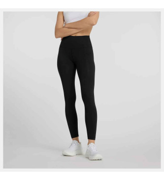 New Balance Baumwoll-Leggings mit hoher Taille 27 schwarz