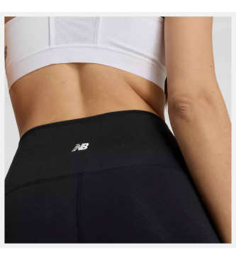 New Balance Legging med hj talje i bomuld 27 sort