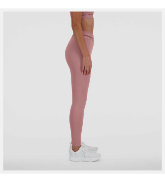 New Balance Legging sportivo elegante a vita alta 25 Rosa